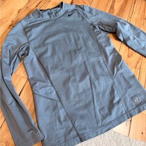 Nike pro combat gray long sleeve men’s large shirt